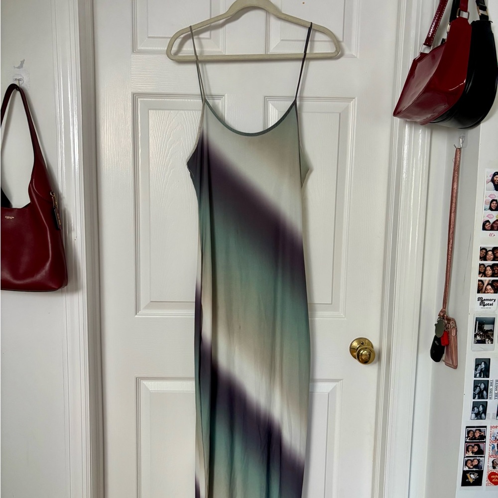See You Monday Elegant Multicolor Maxi Dress